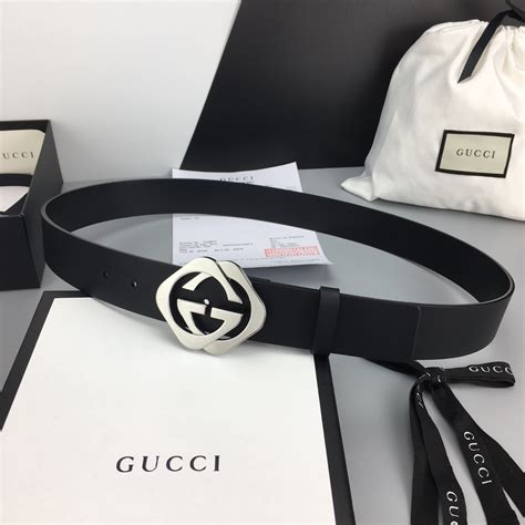 belt yupoo gucci|Gucci leather belt.